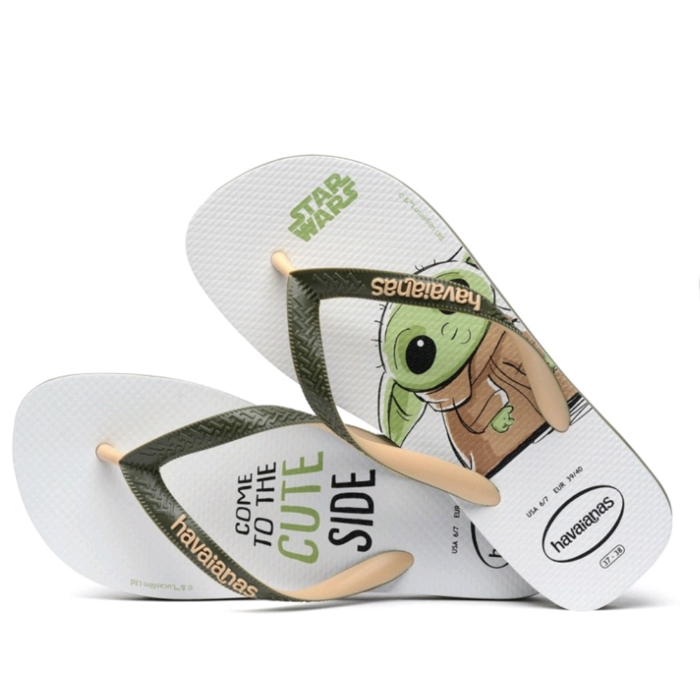 Havaianas Kid's Star Wars Baby Yoda Flip Flop Sandals